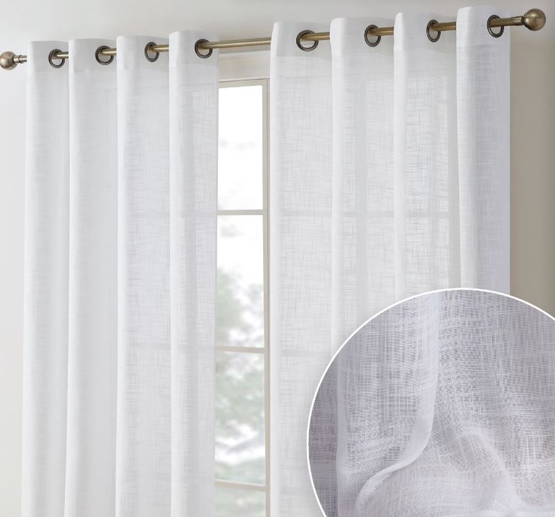 FIND OUT HOW I CURED MY VOILE CURTAIN