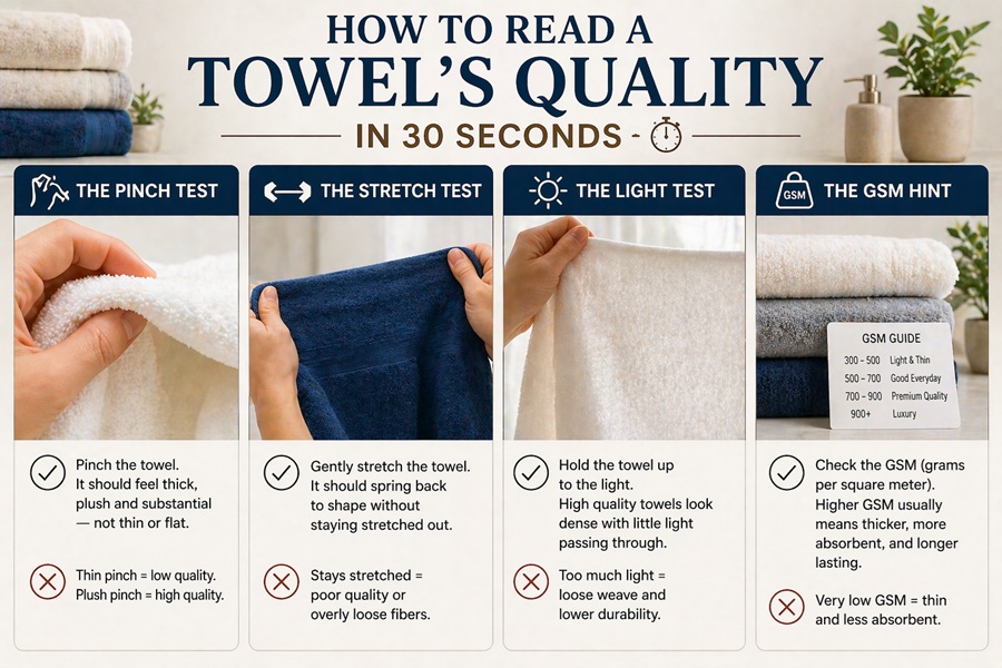 How to Read a Towel's Quality in 30 Seconds