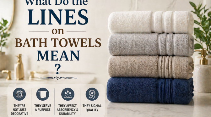 What Do the Lines on Bath Towels Mean? The Textile Secret Hiding in Plain Sight