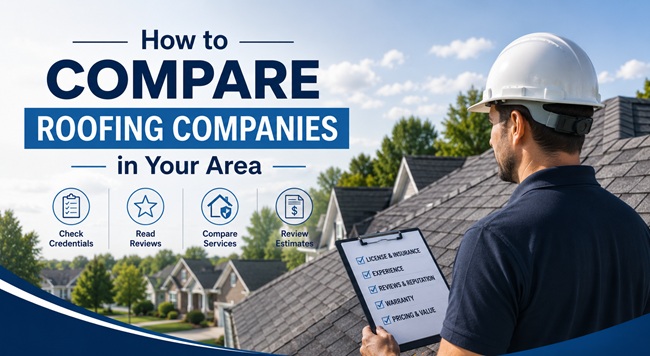 How to Compare Roofing Companies in Your Area How to Compare Roofing Companies in Your Area